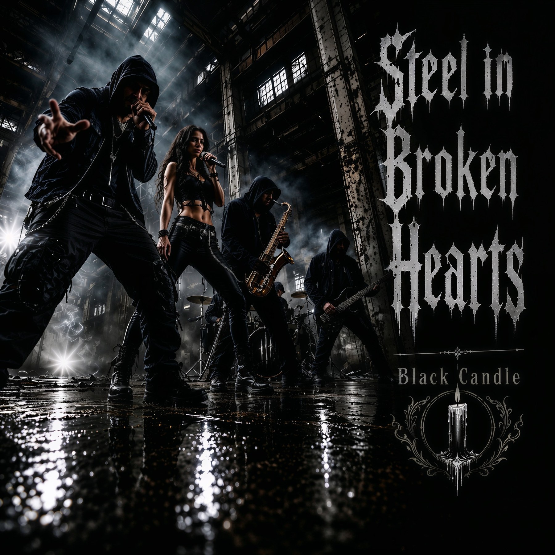 Steel In Broken Hearts — Black Candle